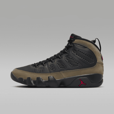 Air max 9 leather olive on sale